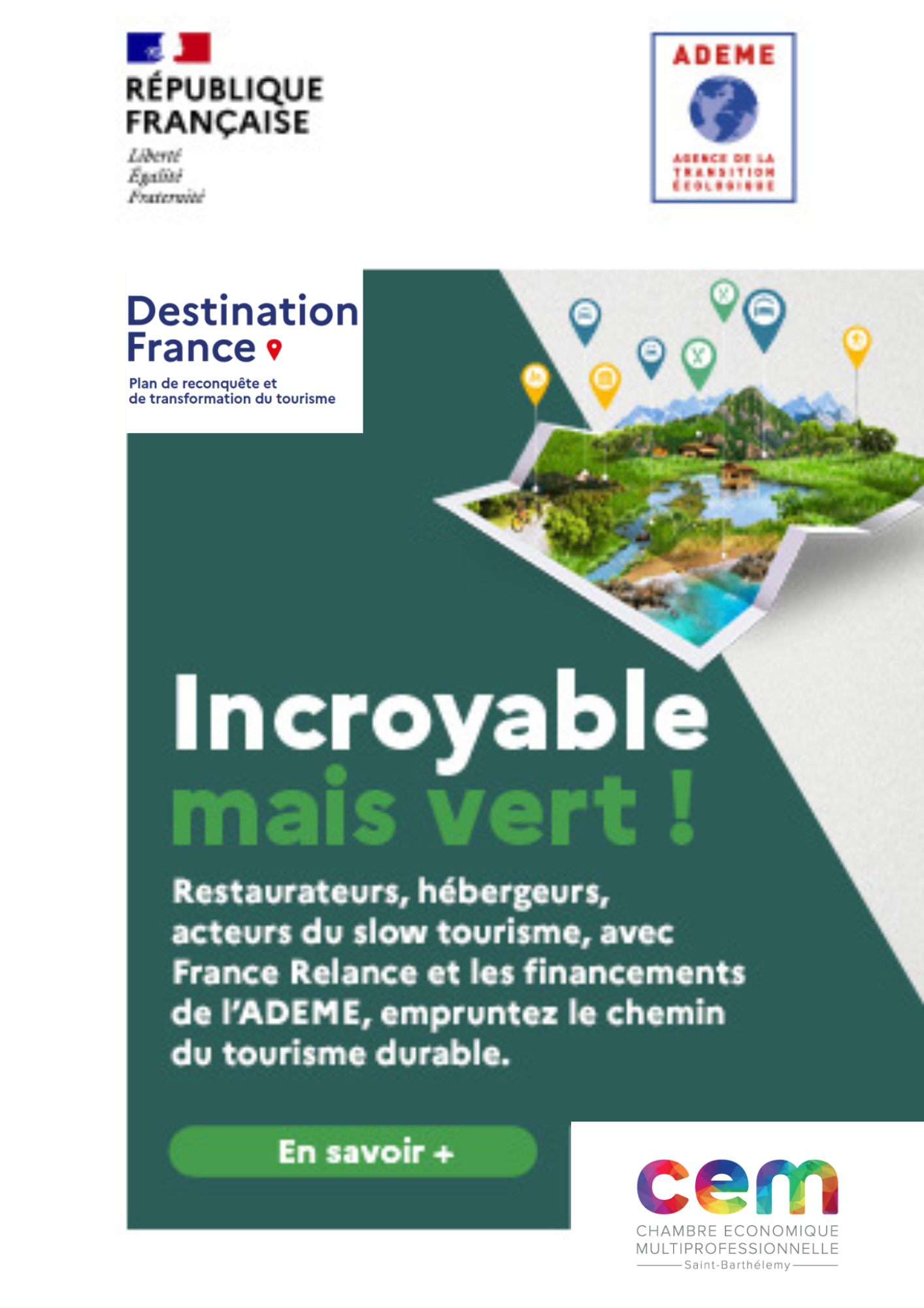 RENOUVELLEMENT DU FONDS DE TOURISME DURABLE 